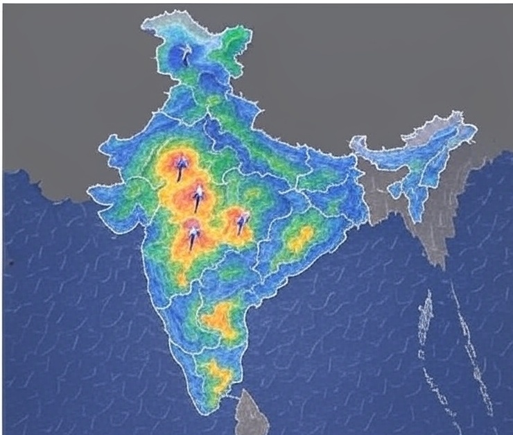 Heavy Rain Warning: अगले 48 घंटे जोरदार बारिश, Imd का हाई अलर्ट, आंधी की तरह चलेंगी हवा 9 Rain Alert
