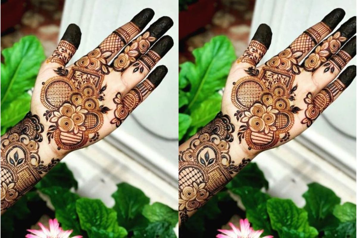 Latest Arabic Mehndi Design: सजनी के हाथों की ये मेहंदी देख धड़केगा साजन का जिया 2 Latest Arabic Mehndi Design 1