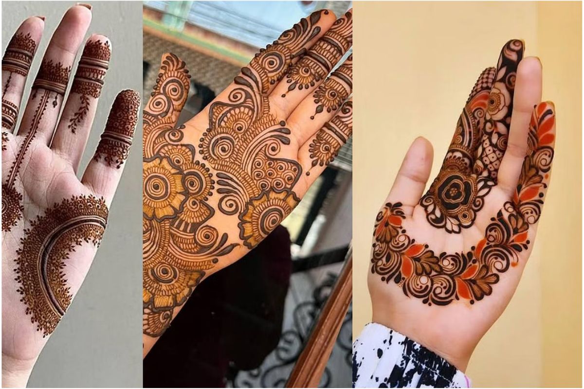 Latest Arabic Mehndi Design: सजनी के हाथों की ये मेहंदी देख धड़केगा साजन का जिया 4 Latest Arabic Mehndi Design 11111