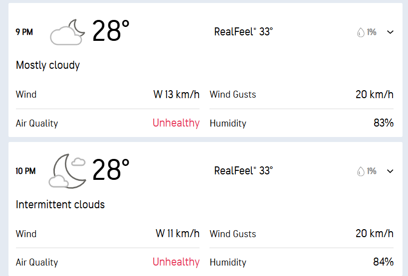 Mi Vs Gt Rain Alert: बारिश में धुल न जाएं मुंबई इंडियंस के अरमान, हर घंटे का वेदर अपडेट यहां देखें 2 Screenshot 2025 05 06 174412