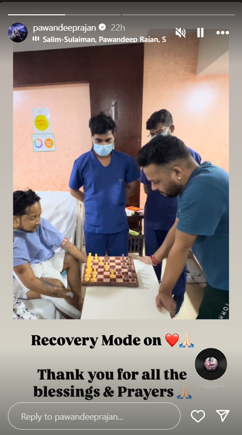 Indian Idol विजेता पवनदीप राजन गंभीर एक्सीडेंट के बाद सुरों में लौटे, वीडियो देख फैंस भावुक 2 Image 82