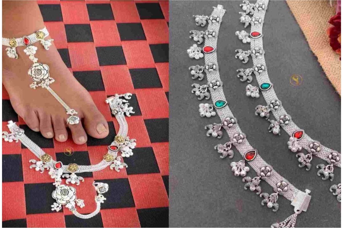 Latest Payal Design: वट सावित्री व्रत के दिन पहनें कलरफुल पायल,बढ़ेगी पैरों की खूबसूरती 7 Latest Payal Design 2