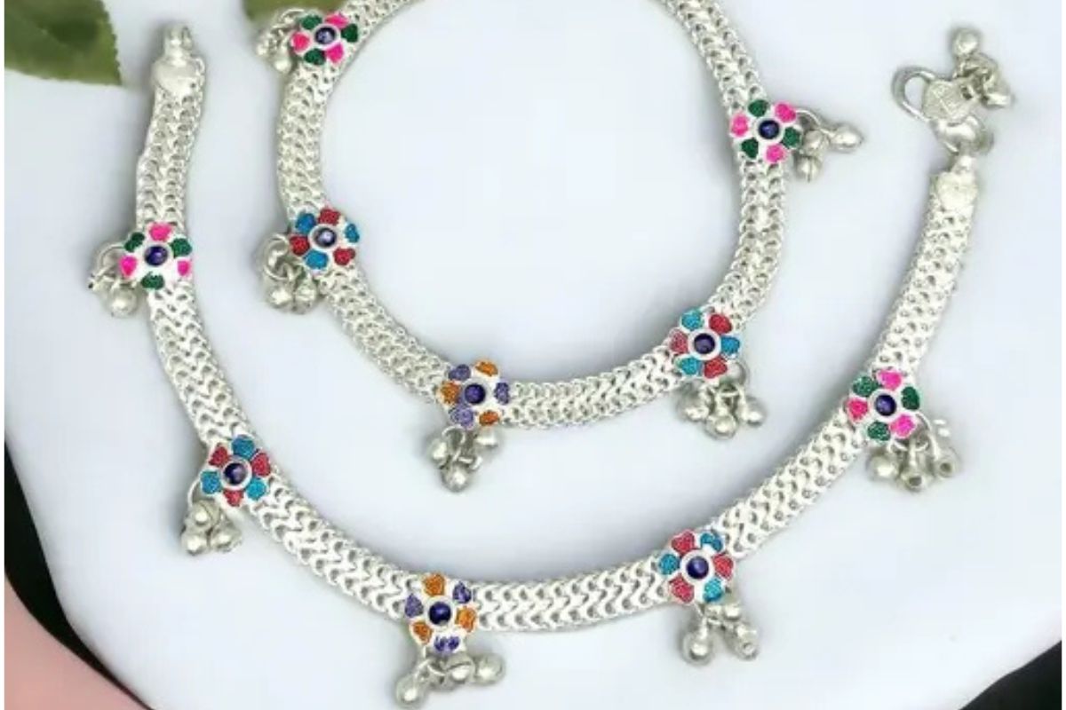 Latest Payal Design: वट सावित्री व्रत के दिन पहनें कलरफुल पायल,बढ़ेगी पैरों की खूबसूरती 6 Latest Payal Design2