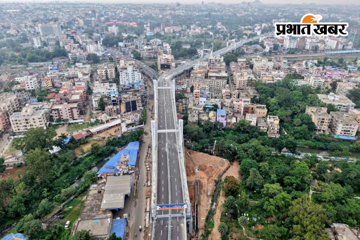 Hemant Soren Gift: रांची को सीएम हेमंत सोरेन की सौगात, जाम से मिलेगी निजात 2 Hemant Soren Gift Sirmtoli Flyover Cum Rail Over Bridge Dedicated To Ranchi News