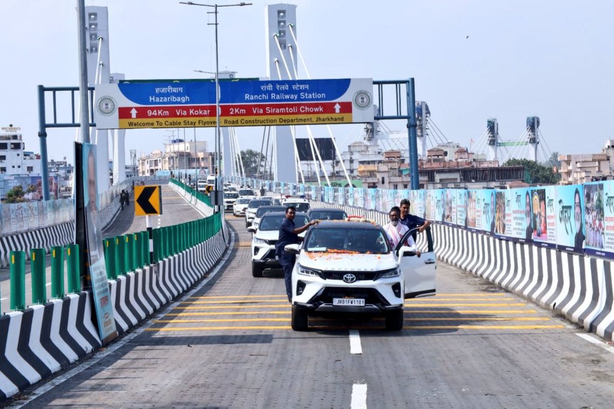 Hemant Soren Gift: रांची को सीएम हेमंत सोरेन की सौगात, जाम से मिलेगी निजात 3 Hemant Soren Gift Sirmtoli Flyover Cum Rail Over Bridge Dedicated To Ranchi Photo