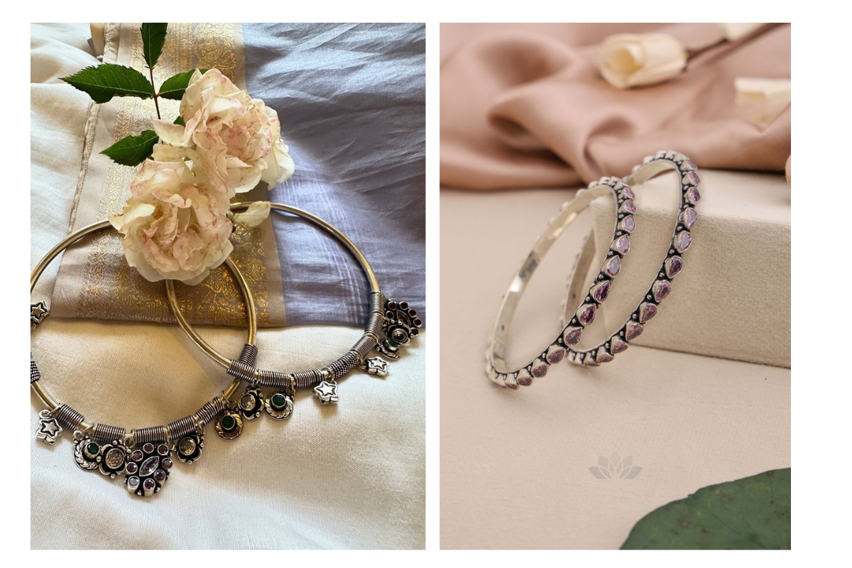 Oxidised Kada Bangles: फैशन में छाया है ऑक्सीडाइज चूड़ियों का क्रेज देखें 15 लेटेस्ट डिजाइन 2 Oxidised Kada Bangles