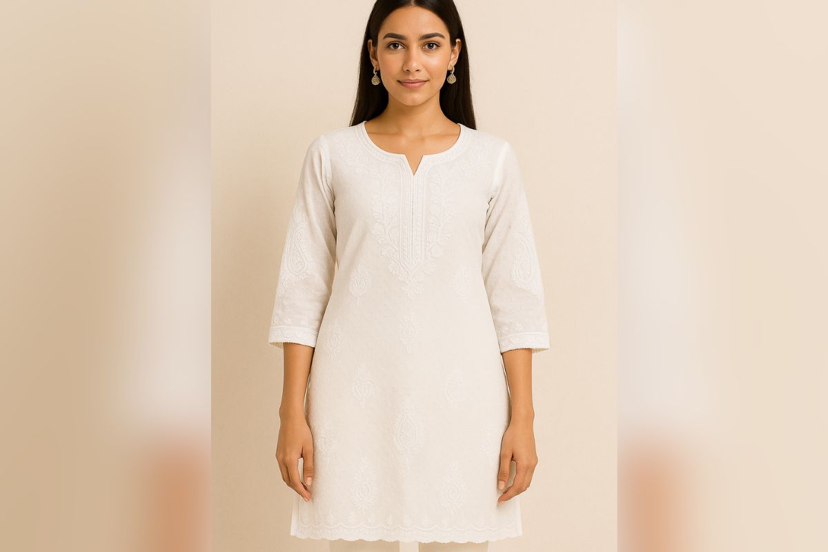 Kurti Designs: अनारकली से लेकर चिकनकारी तक, ये है टॉप 10 कुर्ती डिजाइन 7 Kurti Design 1