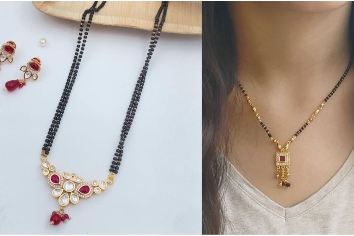 Trending Red Stone Mangalsutra Designs: आपके 'वो' बस देखते रह जाएंगे, जब आप पहनेगी ट्रेंडी रेड स्टोन मंगलसूत्र डिजाइन 3 Trending Red Stone Mangalsutra Designs