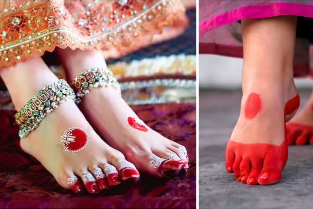 Hartalika Teej 2025 Latest Alta Designs: इन 10 लेटेस्ट आलता पैटर्न्स से सजाएं अपने खूबसूरत पैर 5 Hartalika-Teej-New-Alta-Design-2