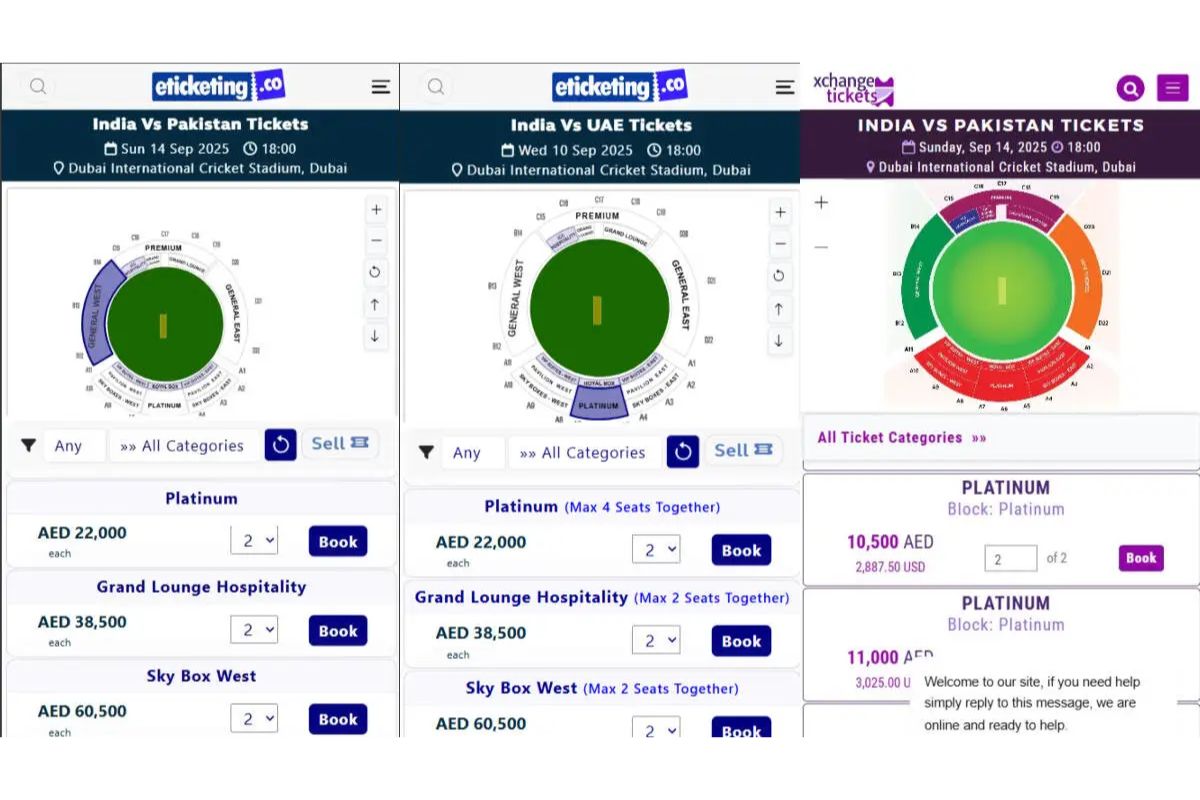 Ind Vs Pak एशिया कप के टिकट लॉन्च से पहले ही काला बाजार में 15 लाख में बिके 2 Ind Vs Pak Asia Cup Tickets