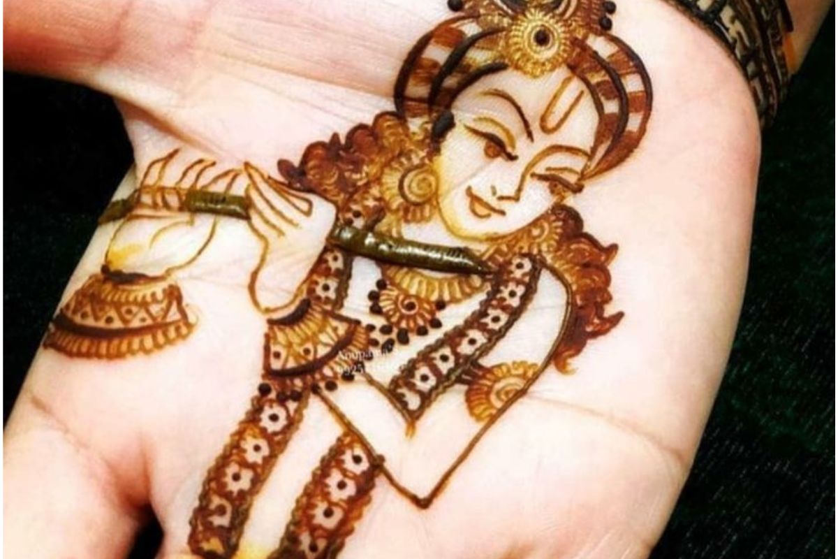 Janmashtami Independence Day Mehndi Designs: जन्माष्टमी और स्वतंत्रता दिवस पर लगाएं ये 7 खास मेहंदी डिजाइन्स 4 Janmashtami Independence Day Mehndi Designs11111