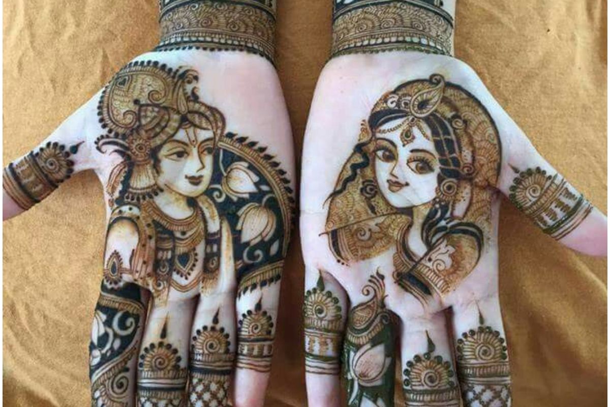 Janmashtami Independence Day Mehndi Designs: जन्माष्टमी और स्वतंत्रता दिवस पर लगाएं ये 7 खास मेहंदी डिजाइन्स 5 Janmashtami Independence Day Mehndi Designs1111211