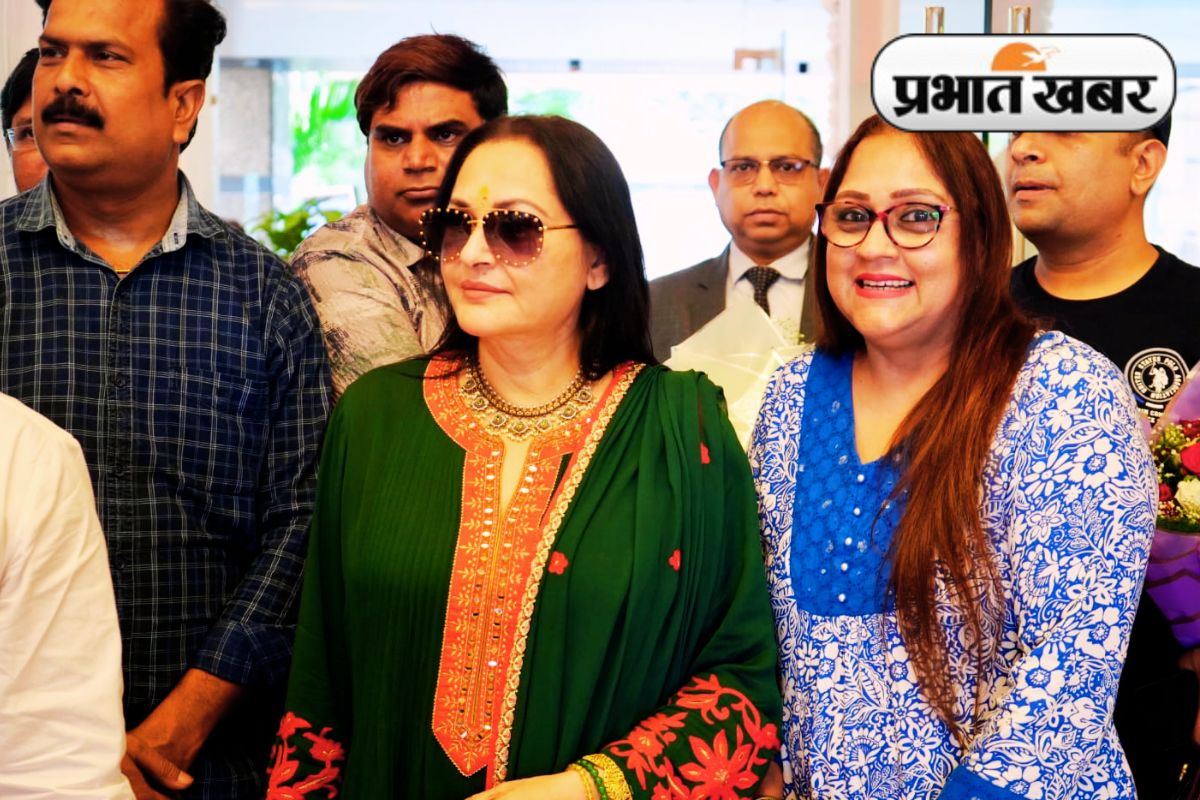 Photos: जानी-मानी अभिनेत्री और पूर्व सांसद जयाप्रदा जमशेदपुर में 2 Jaya Prada In Jamshedpur News