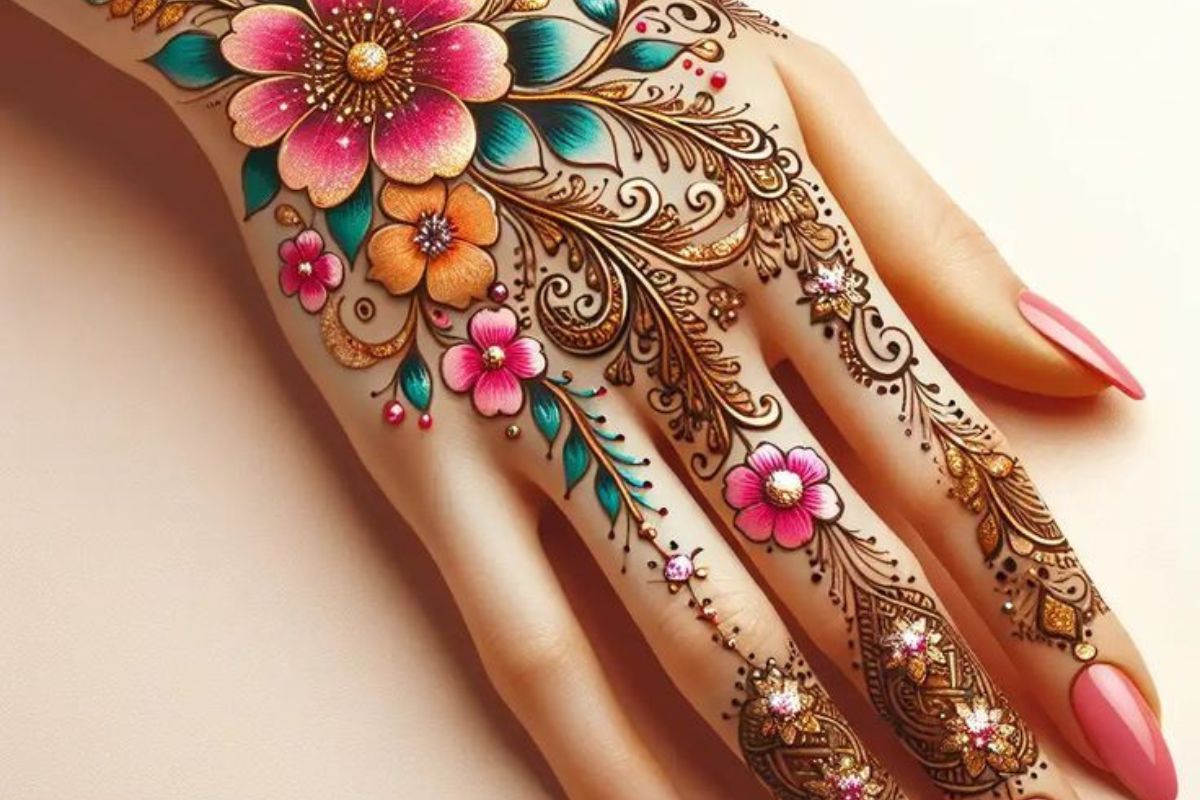 Easy Mehndi Designs For Teej: तीज पर ट्राय करें ये 10 आसान मेंहदी डिजाइन और दिखें बेहद खास 8 Easy Mehndi Designs For Teej