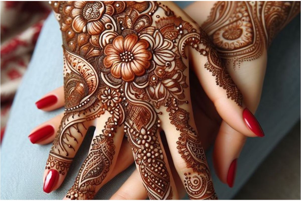 Raksha Bandhan Mehndi Design: राखी पर लगाये सिंपल, यूनिक और लेटेस्ट मेहंदी डिजाइन 3 Raksha Bandhan Mehndi Design11111