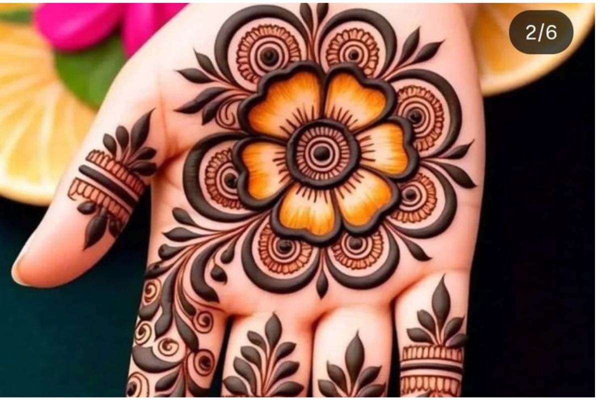 Minimal Mehndi Designs: रक्षाबंधन पर ट्राय करें ये आसान और मॉडर्न मिनिमल मेहंदी डिजाइन 7 Simple Raksha Bandhan Mehndi Design 2