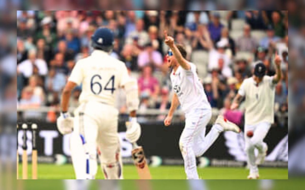 ‘...उतना आगे नहीं आ रहे’, Ind Vs Eng टेस्ट में जायसवाल को लेकर सुनील गावस्कर ने दिया बड़ा बयान 3 Liam Dawson Jaiswal Wicket