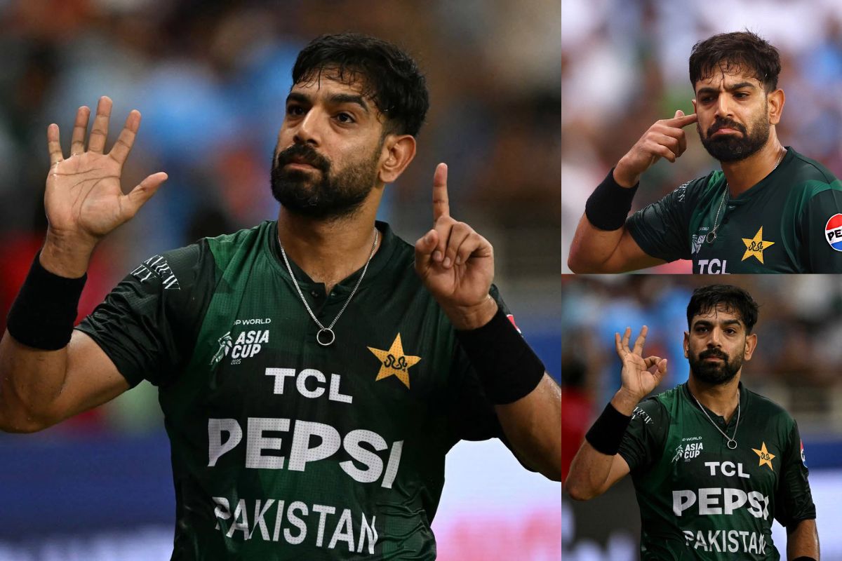 छेड़ोगे तो छोड़ेंगे नहीं... इरफान पठान ने फरहान और रऊफ को दी चेतावनी, कहा- दोनों की परवरिश ने... 3 Haris Rauf Controversial Gesture During Ind Vs Pak Asia Cup 2025 Super 4 Clash