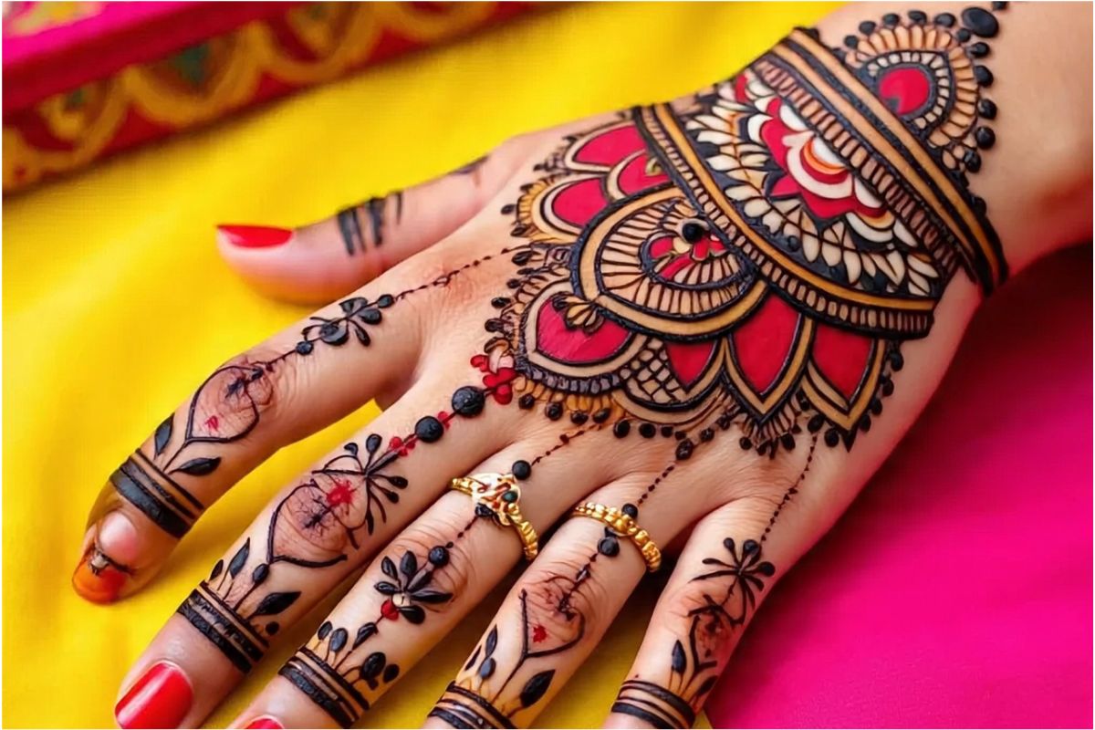 Latest Onam Mehndi Design: ओणम के लिए यहां देंखे खूबसूरत और लेटेस्ट मेहंदी डिजाइन 5 Latest Onam Mehndi Design 1
