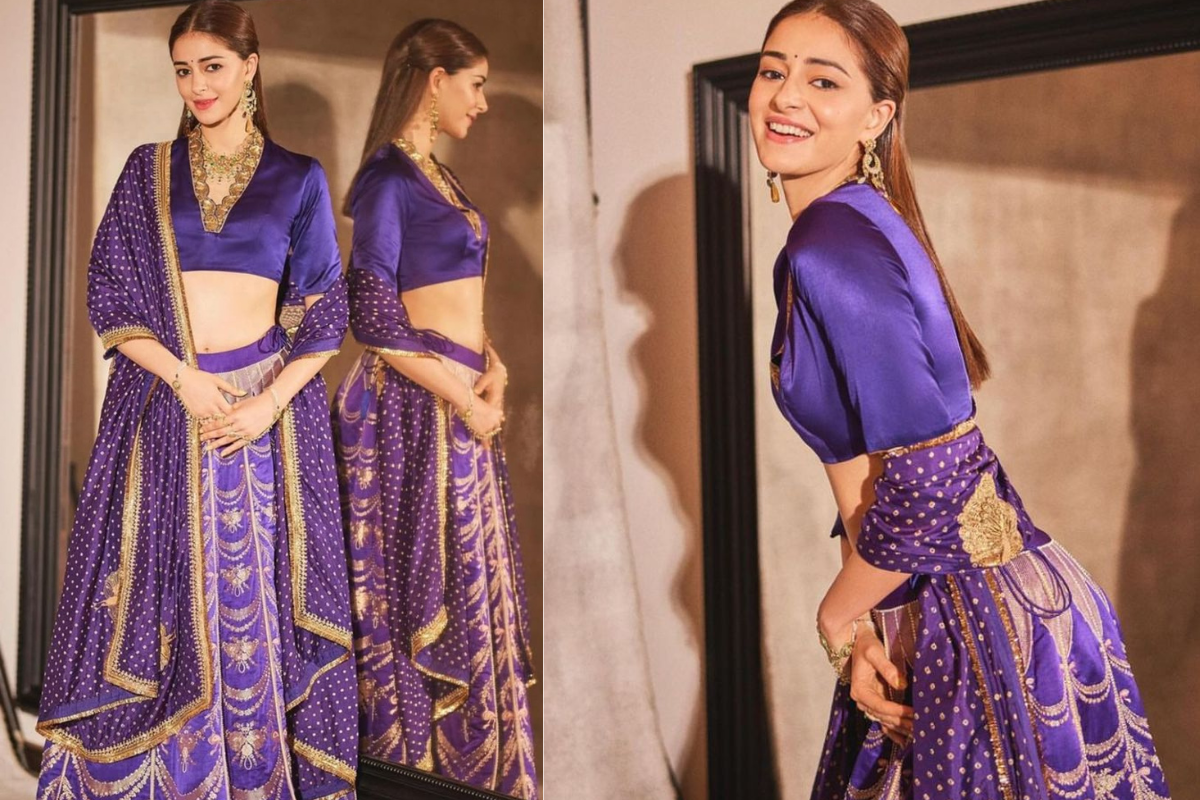 Ananaya Pandey Lehnga Looks