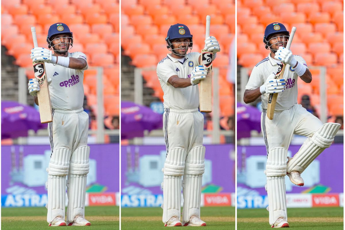 Ind Vs Wi: ध्रुव के शानदार शतक का अनोखा सेलिब्रेशन, कारगिल वीर पिता को समर्पित किया 2 Dhruv Jurel Celebration