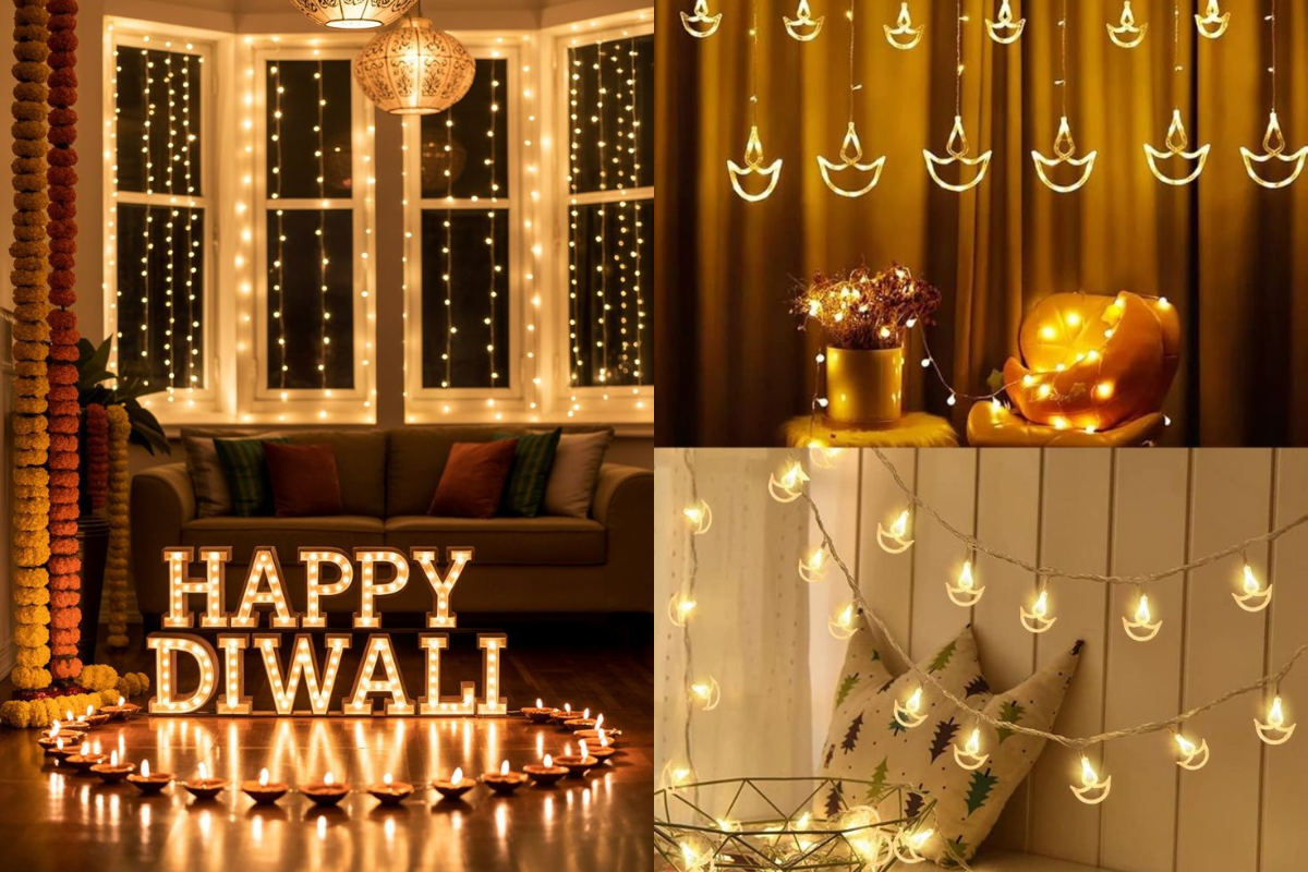 Diwali Decoration Ideas: इस दिवाली घर को सजाएं शानदार लाइटिंग से, जो बनाए हर कोना बेहद खूबसूरत और चमकदार 1 Diwali Decoration Ideas