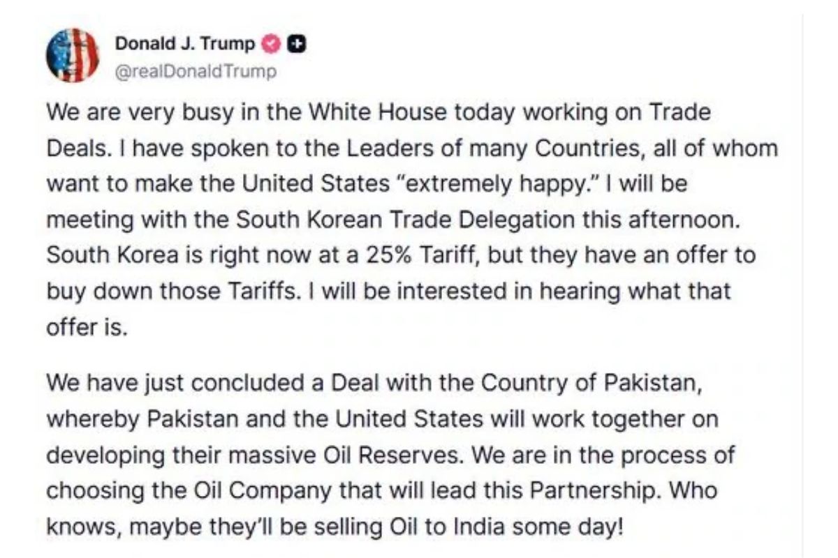 Trump Statement